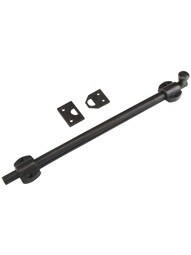 12 inch Solid-Bronze Surface Bolt.